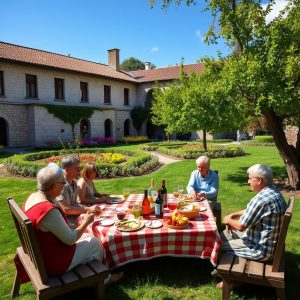 Picnic en pazos gallegos: espacios históricos y jardines