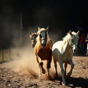 Rapa das Bestas de Sabucedo: una lucha ancestral con caballos salvajes