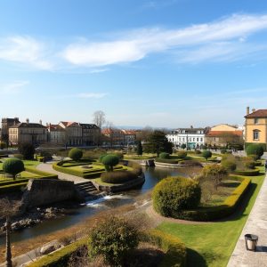 Recorrido por los Sotos de la Alameda en Pontedeume: jardines históricos y ría