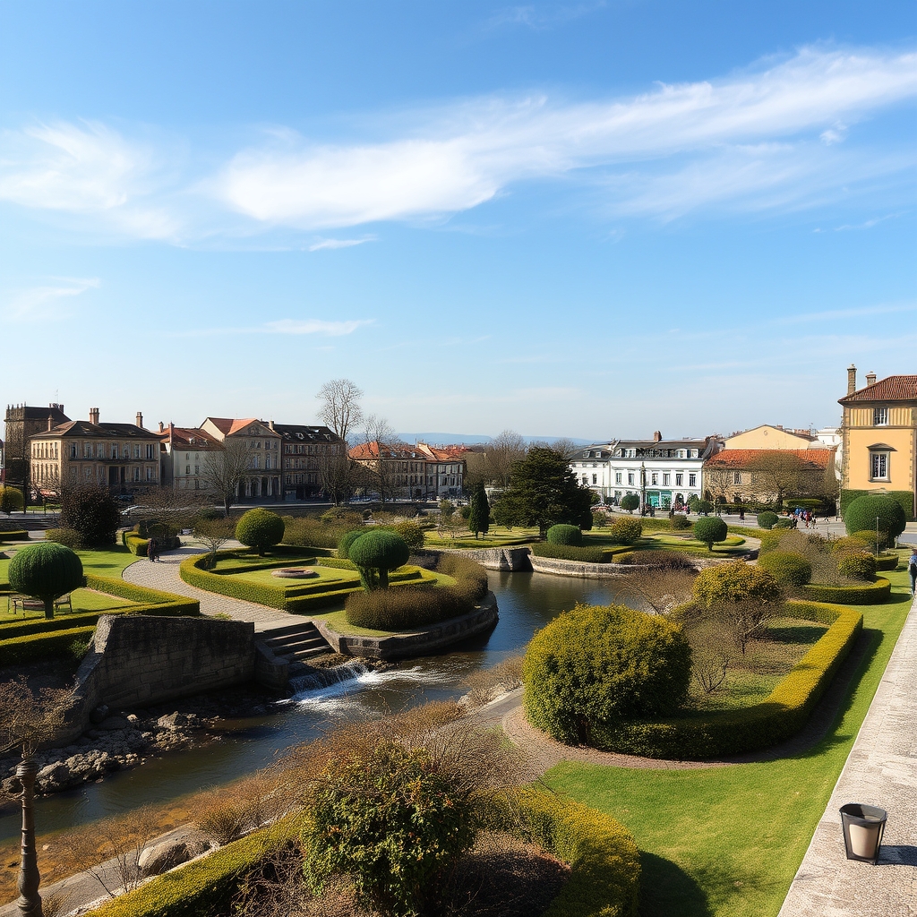Recorrido por los Sotos de la Alameda en Pontedeume: jardines históricos y ría