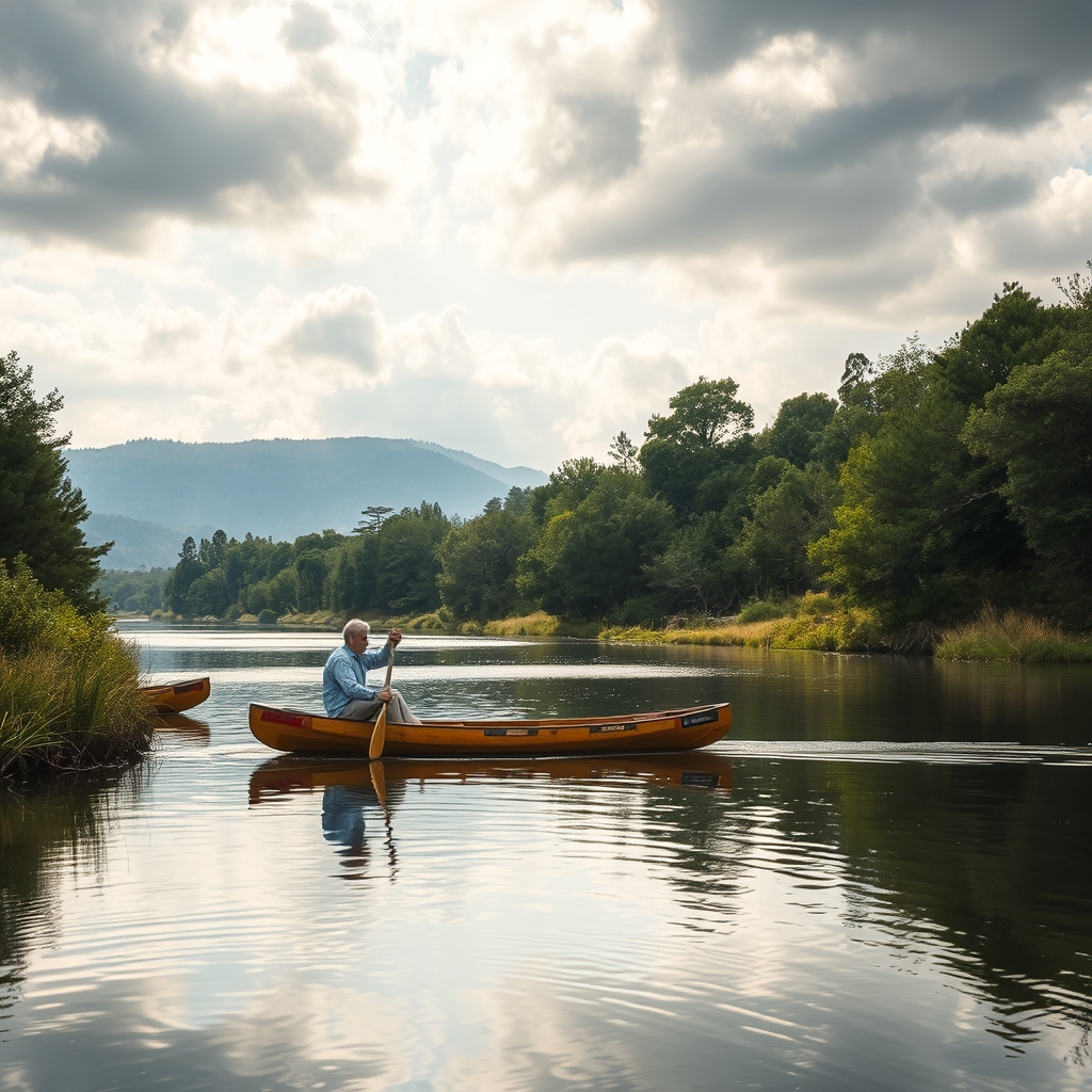 Río Tambre en canoa: paisajes de la Galicia interior