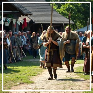 Romería Vikinga de Catoira: vikingos invaden Galicia