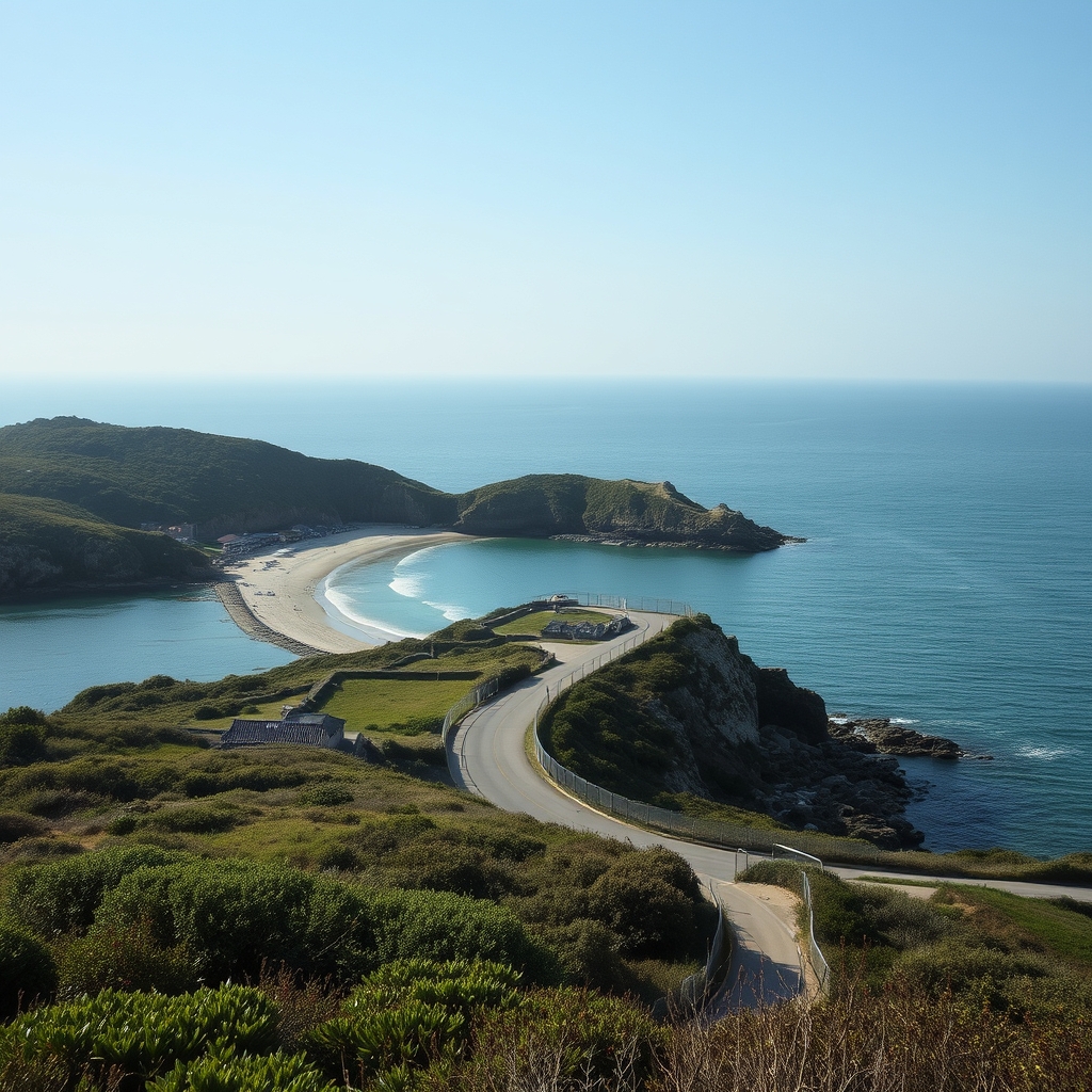 Ruta ao Castro de Baroña: castro marítimo, playa de Arealonga, Porto do Son 1 Ruta ao Castro de Baroña: castro marítimo, playa de Arealonga, Porto do Son