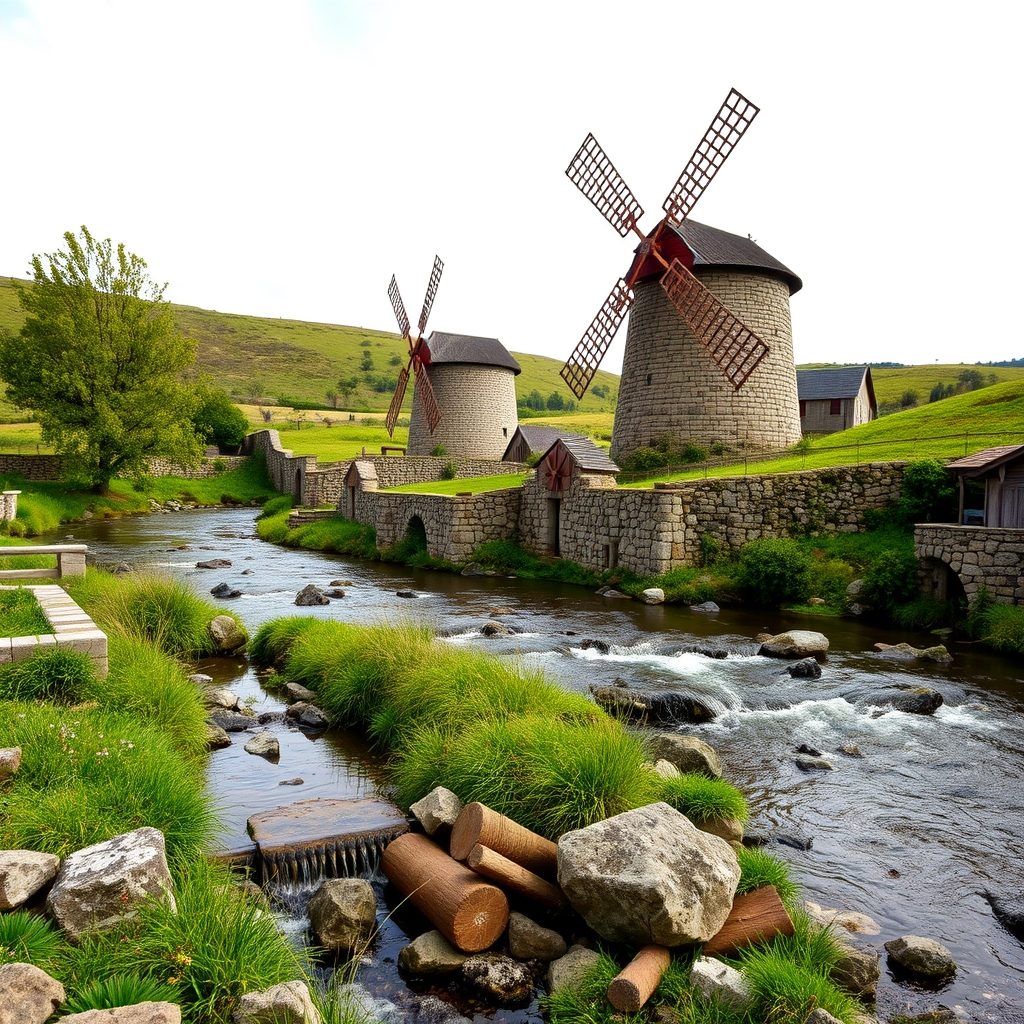 Ruta da Pedra e da Auga en Ribadumia: molinos y naturaleza junto al río