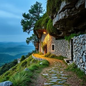 Ruta de la Pena dos Mouros en A Pontenova