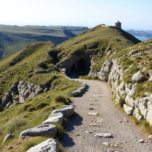 Ruta de los petroglifos y miradores en Oia