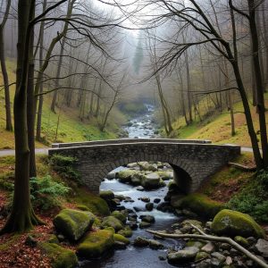 Ruta del Río Deza: puentes colgantes y bosque en Lalín