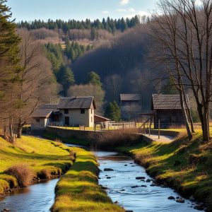Ruta del río Furelos: molinos, bosque y paz