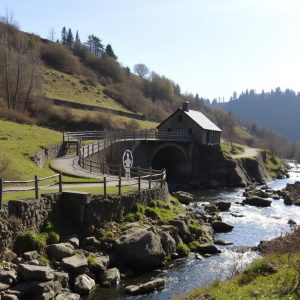 Ruta do Río dos Santos: Fervenzas e Muíños do Lérez en Ponte Caldelas