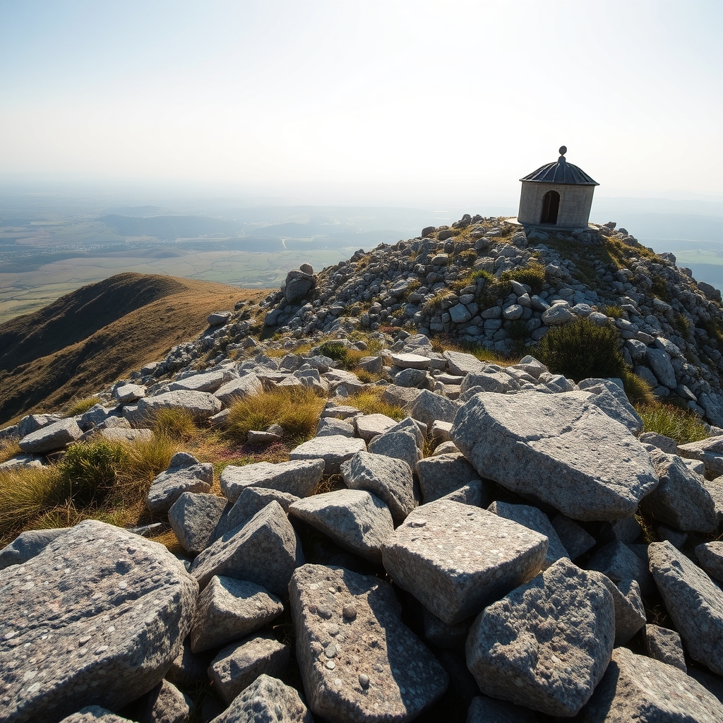 Ruta dos Penedos do Castro: peñas graníticas y mirador en Antas de Ulla