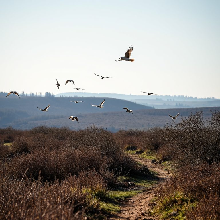 Rutas de observación de aves en humedales gallegos