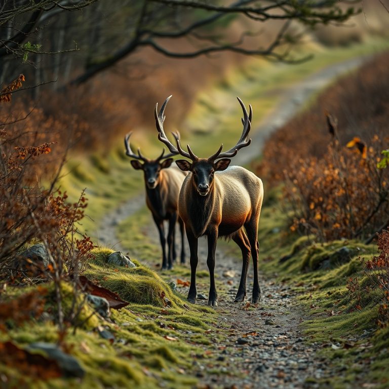 Rutas para ver la berrea del ciervo en Galicia cada otoño