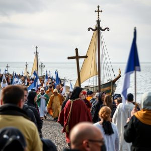 Semana Santa en Viveiro: la procesión marinera del Encuentro