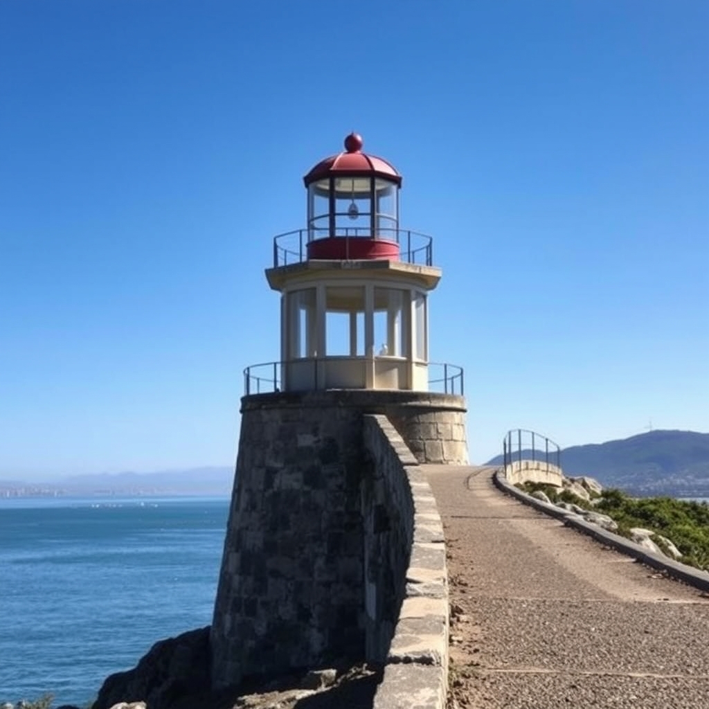 Senda do Monte da Guía: faro, mirador de la ría de Vigo, paseo costero, Vigo