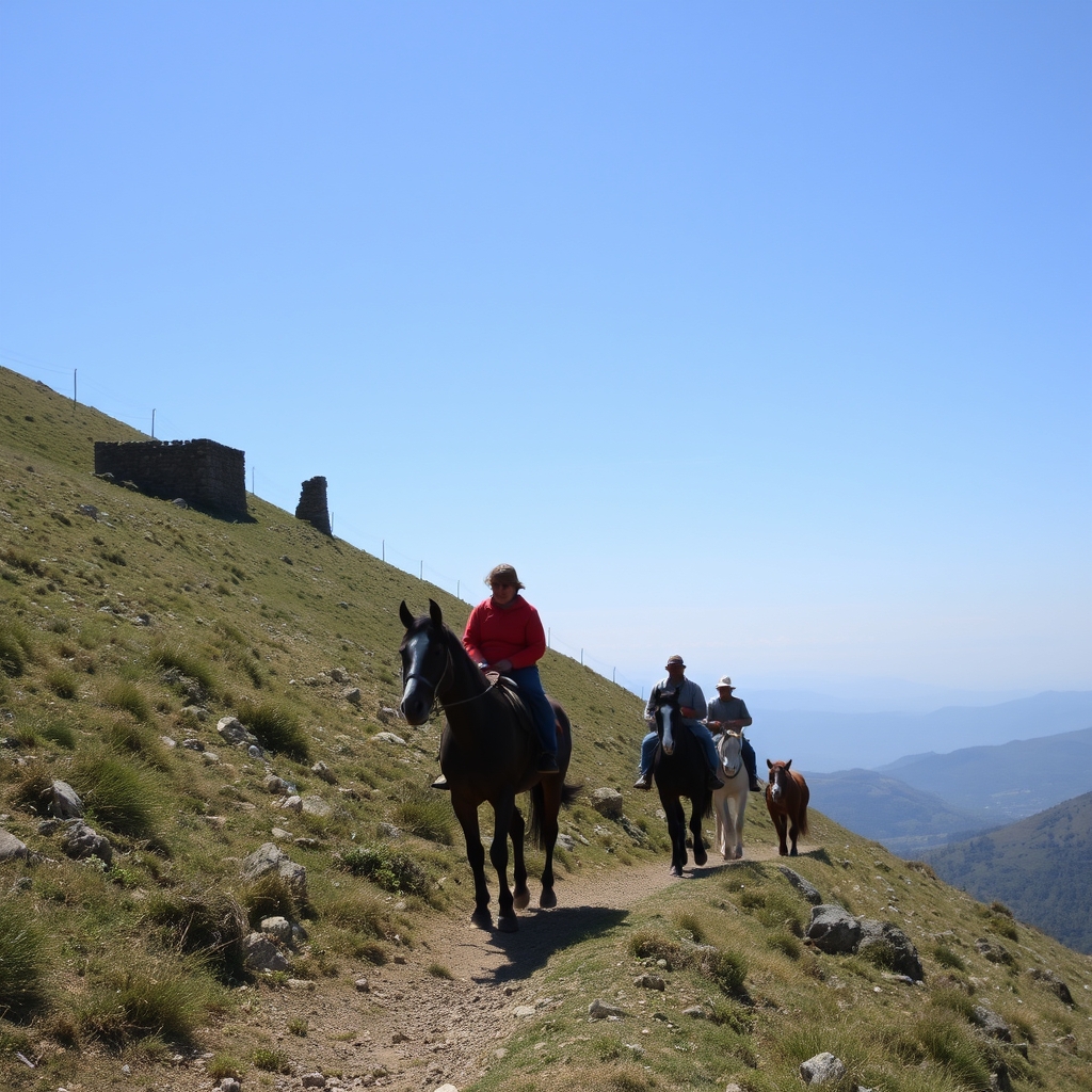 Senderismo en la Serra da Groba: caballos y dólmenes 1 Senderismo en la Serra da Groba: caballos y dólmenes