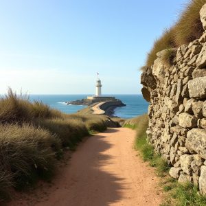 Sendero hasta el Faro de Punta Nariga: arte y mar en Malpica