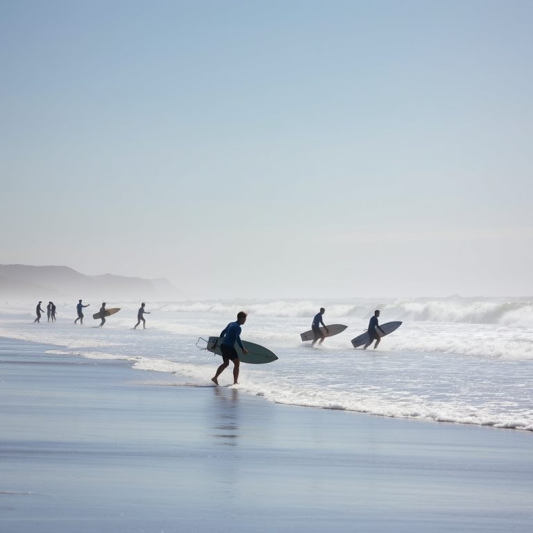Surf y deportes acuáticos en la Playa de Pantín