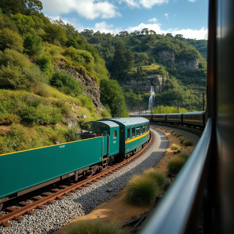 Turismo ferroviario: el tren de la Ribeira Sacra y sus espectaculares miradores