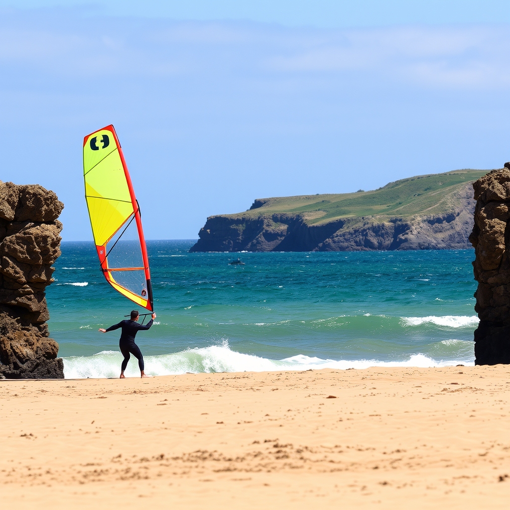 Vacaciones activas: kitesurf y windsurf en Razo
