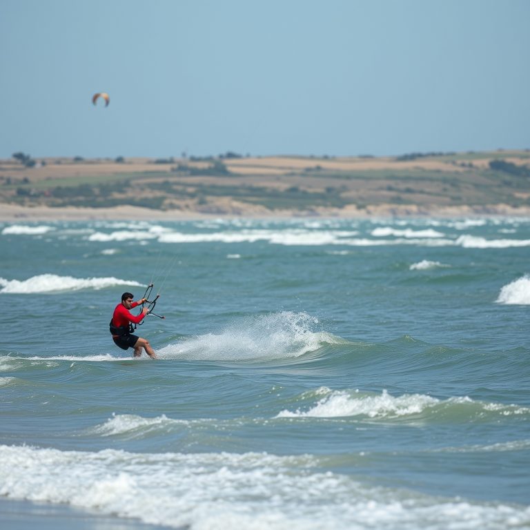 Viento y mar: iniciación al kitesurf en playas gallegas