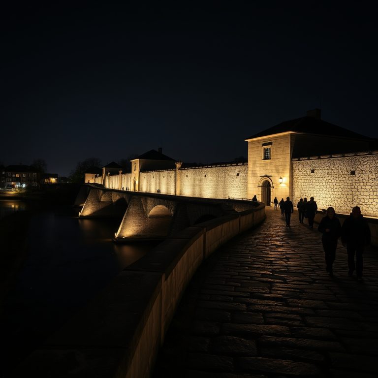 Visita nocturna por la Muralla Romana de Lugo