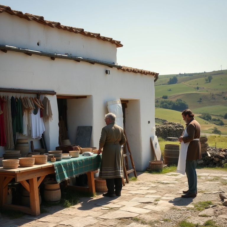 Visita y taller artesano en los telares de O Courel