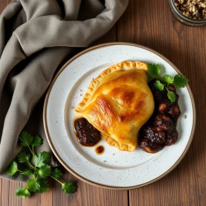 Receta de empanada de berberechos con masa casera al estilo de Noia