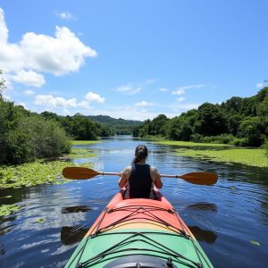 Ruta en kayak por la ría de Arousa en verano: islas y mariscos