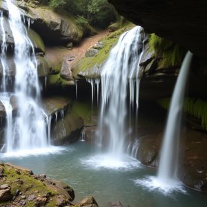 Descubre la cascada de Segade en Caldas de Reis: baños termales naturales