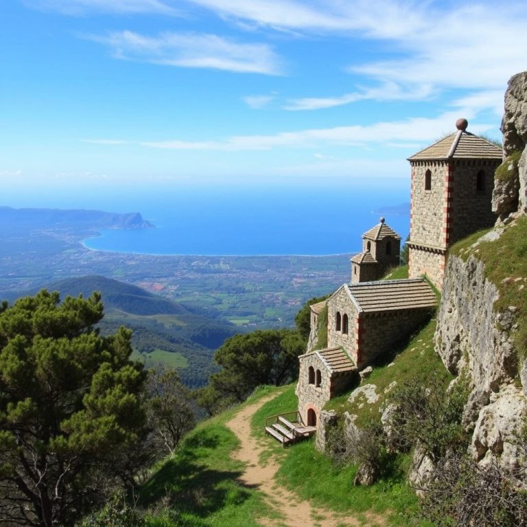 Ruta de las ermitas en la sierra de A Capelada: acantilados y vistas