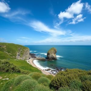 Descubre el Castro de Baroña en primavera: mar y arqueología