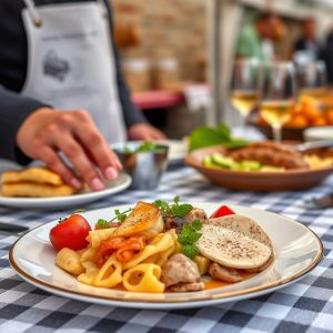 Ruta del producto local en la feira de Ourense de los sábados