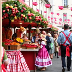 Feria de la Cereza en Cambados: pica, fruta y paisajes del Salnés