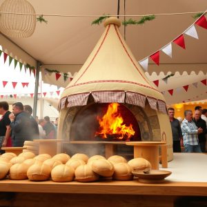 Feria del Pan de Ousá en Friol: horno, centeno y rural