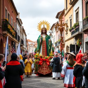 Romería de San Cibrao en O Hío: mar, procesión y fe