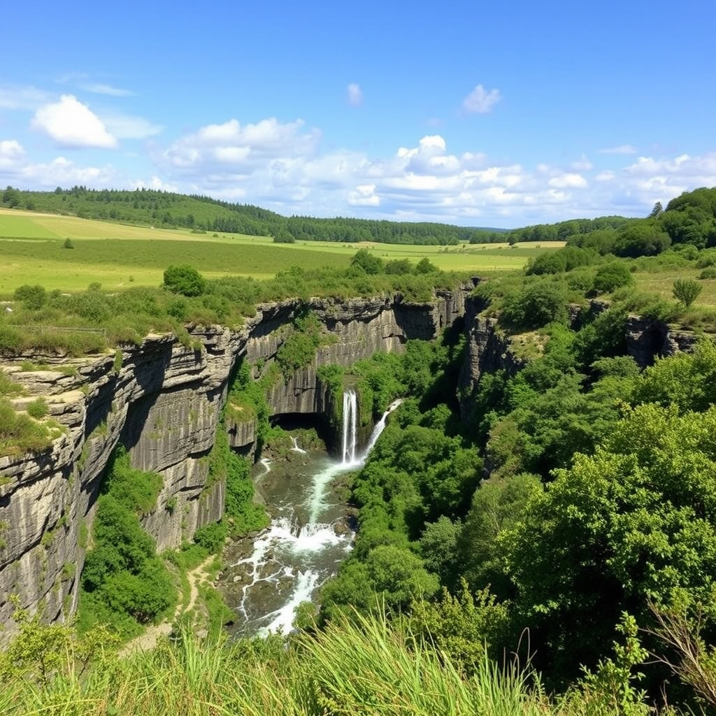 Ruta dos pasos do Salto do Can: o canón do río Mao no Courel