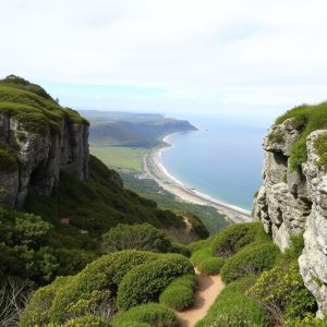 Sendeiro da costa de San Andrés de Teixido: acantilados e lendas