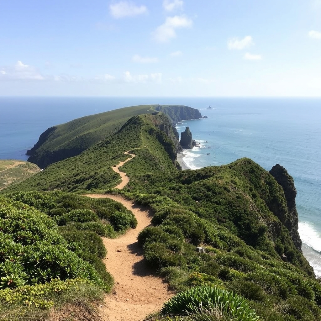 Ruta das praias de O Rostro e O Ézaro: area e fervenza en Fisterra