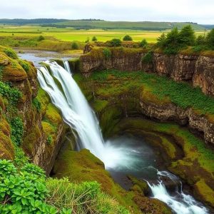 Sendeiro da Fervenza do Toxa: o salto máis famoso de O Salnés
