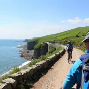 Ruta en bicicleta por la Vía Verde de Monforte de Lemos: viñedos y puentes