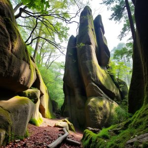 Descubre el Bosque de los Grobos (Cualedro): senderismo entre gigantes de piedra
