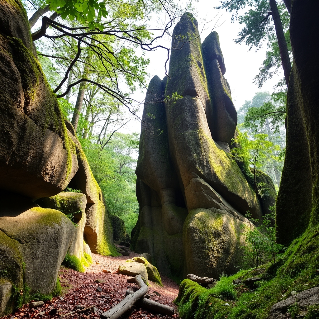 Descubre el Bosque de los Grobos (Cualedro): senderismo entre gigantes de piedra