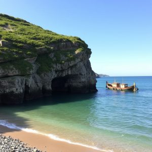 Escapada a la playa de O Portiño (A Coruña): pequeña cala urbana y faro