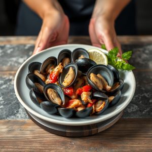 Restaurantes con vistas a la ría de Arousa para maridar mejillones