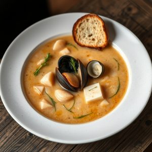 Los locales de sopa de marisco en la costa de la Muerte