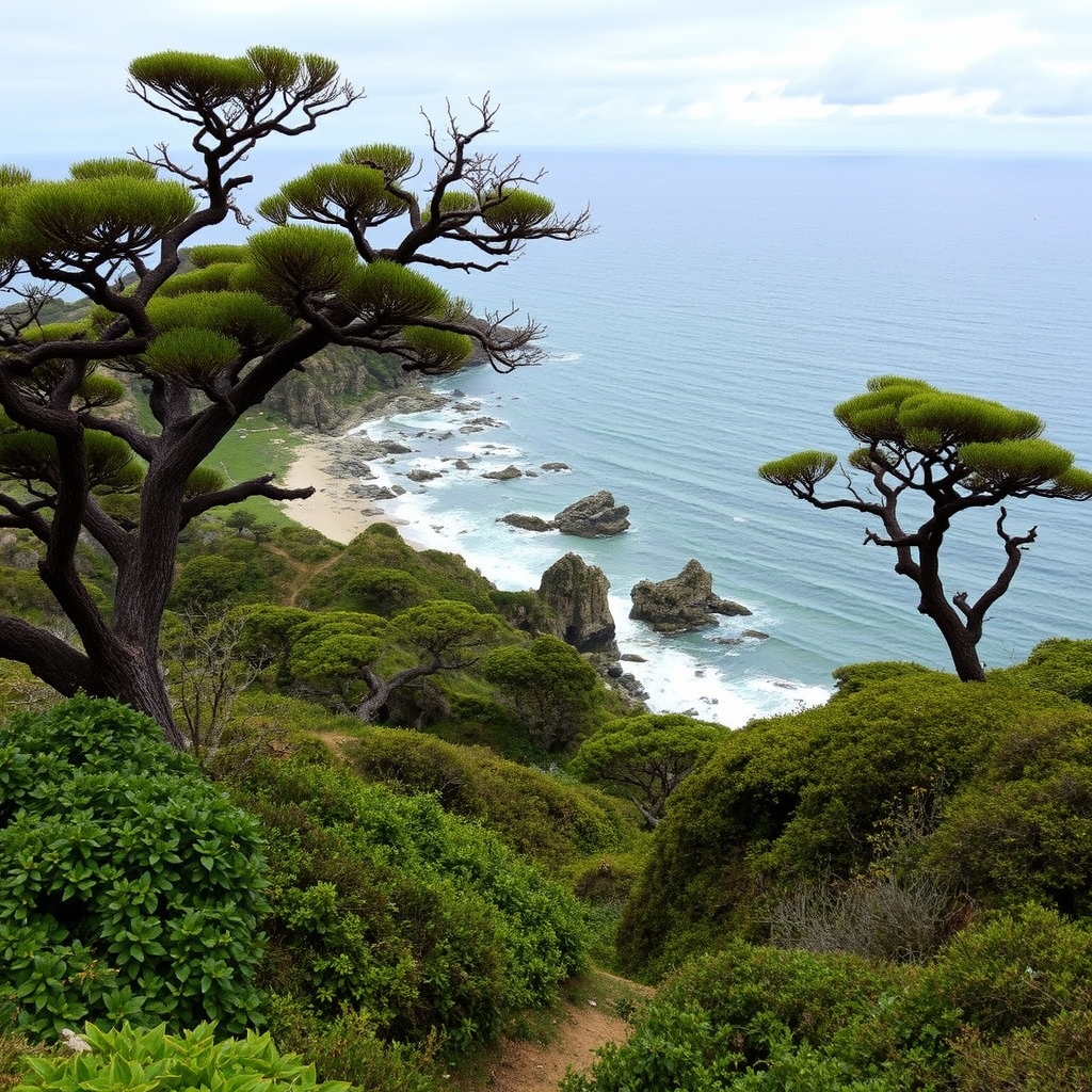 Sendeiro da Costa de Outes: acantilados e praias virxes