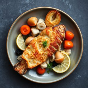 Los puestos de pescado fresco en el mercado de Pontevedra