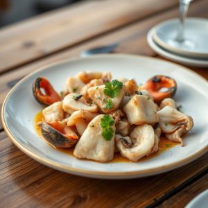 Receta de pulpo á feira con cachelos y pimentón de O Rosal