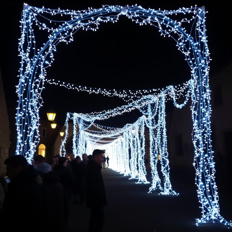 Festival de la Luz en Boiro: luz, arte, noite