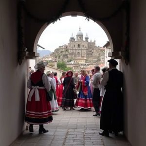 Romería de San Ramón en Beade: romaría, monte, fe